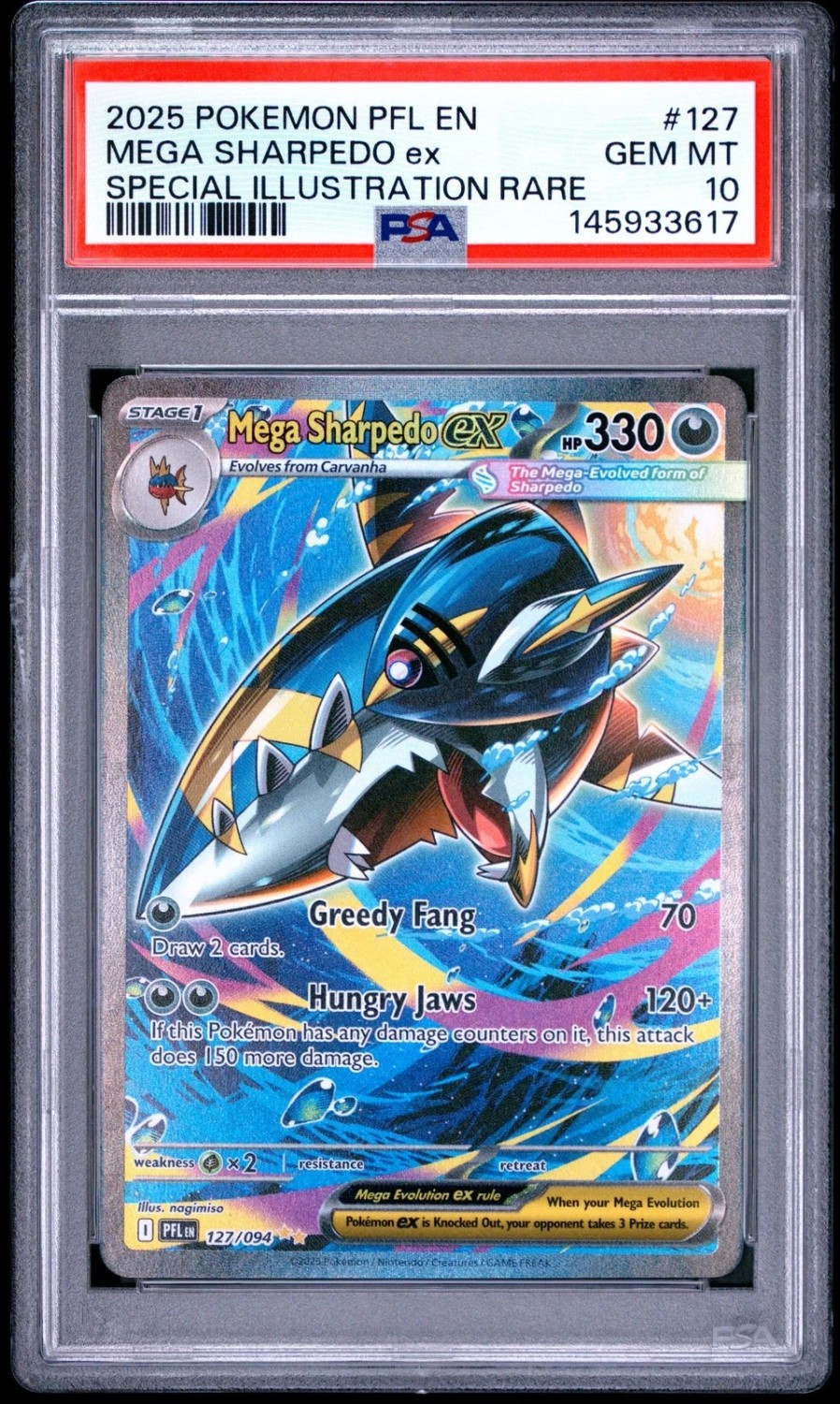 MEGA SHARPEDO ex