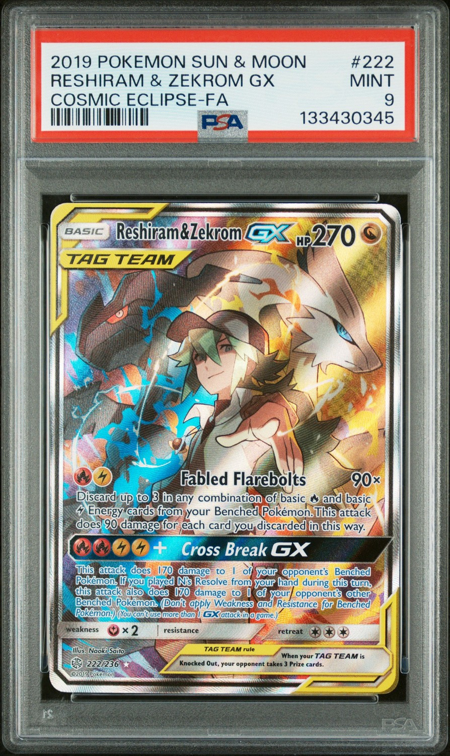 RESHIRAM & ZEKROM GX