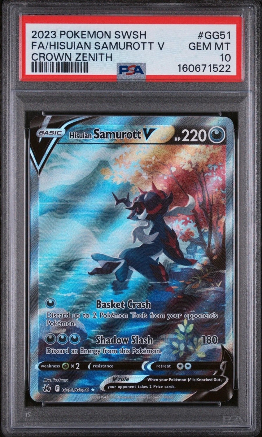 Hisuian Samurott V