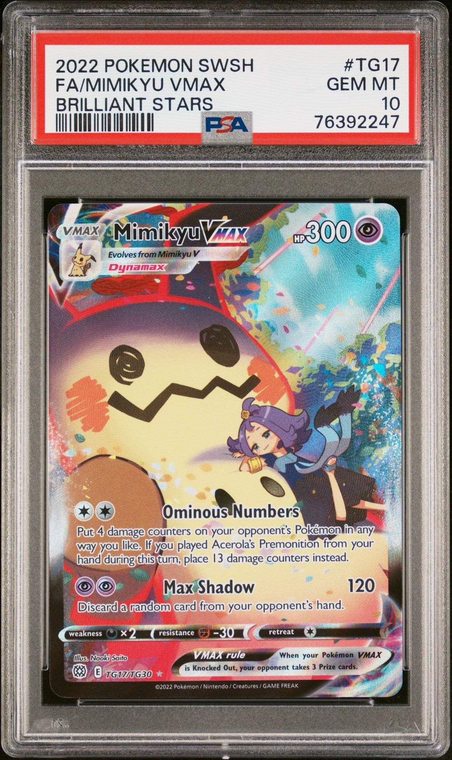 FA/MIMIKYU VMAX