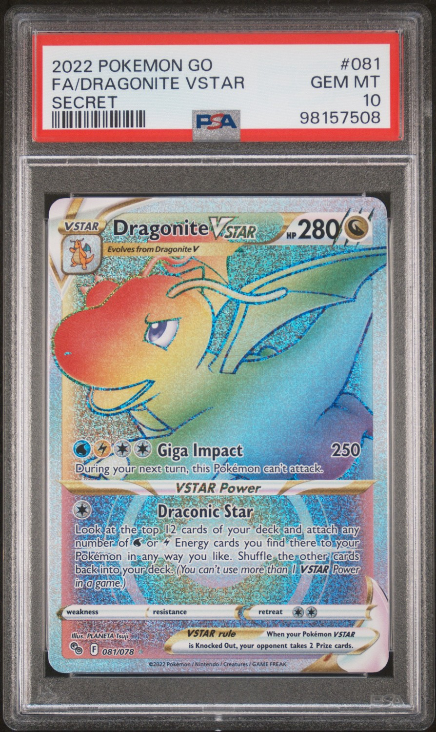 Dragonite Vstar