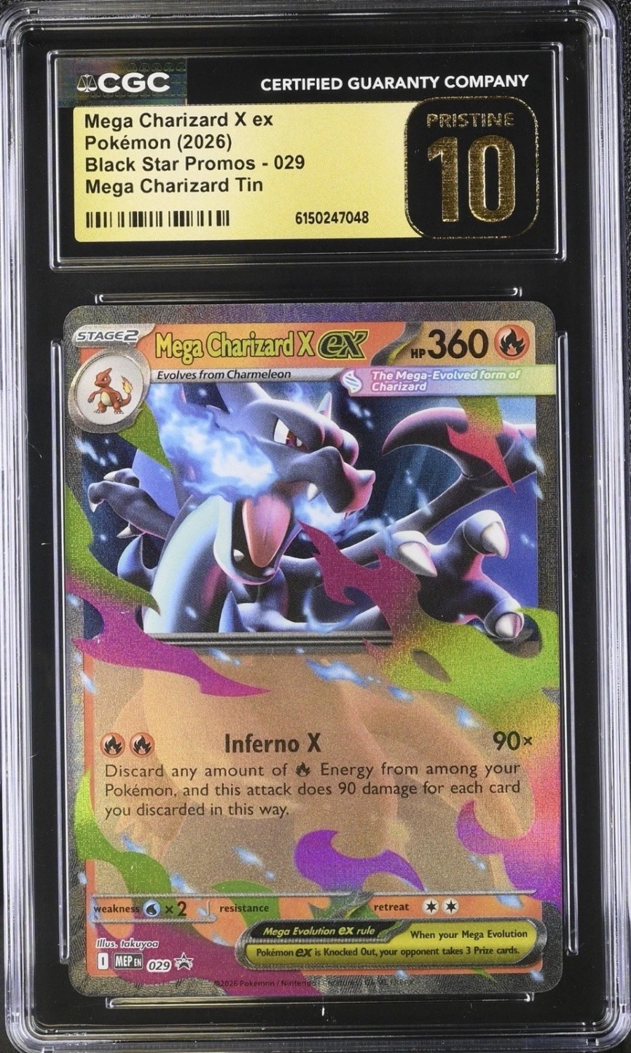 MEGA CHARIZARD X ex