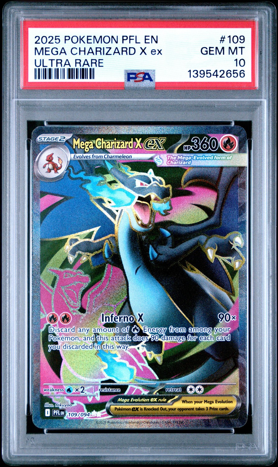 MEGA CHARIZARD X ex