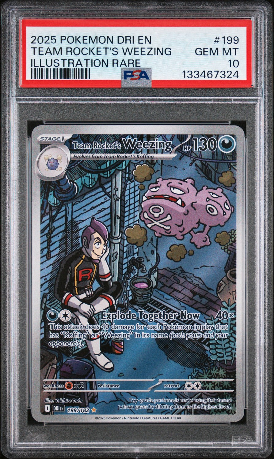 Team Rocket's Weezing