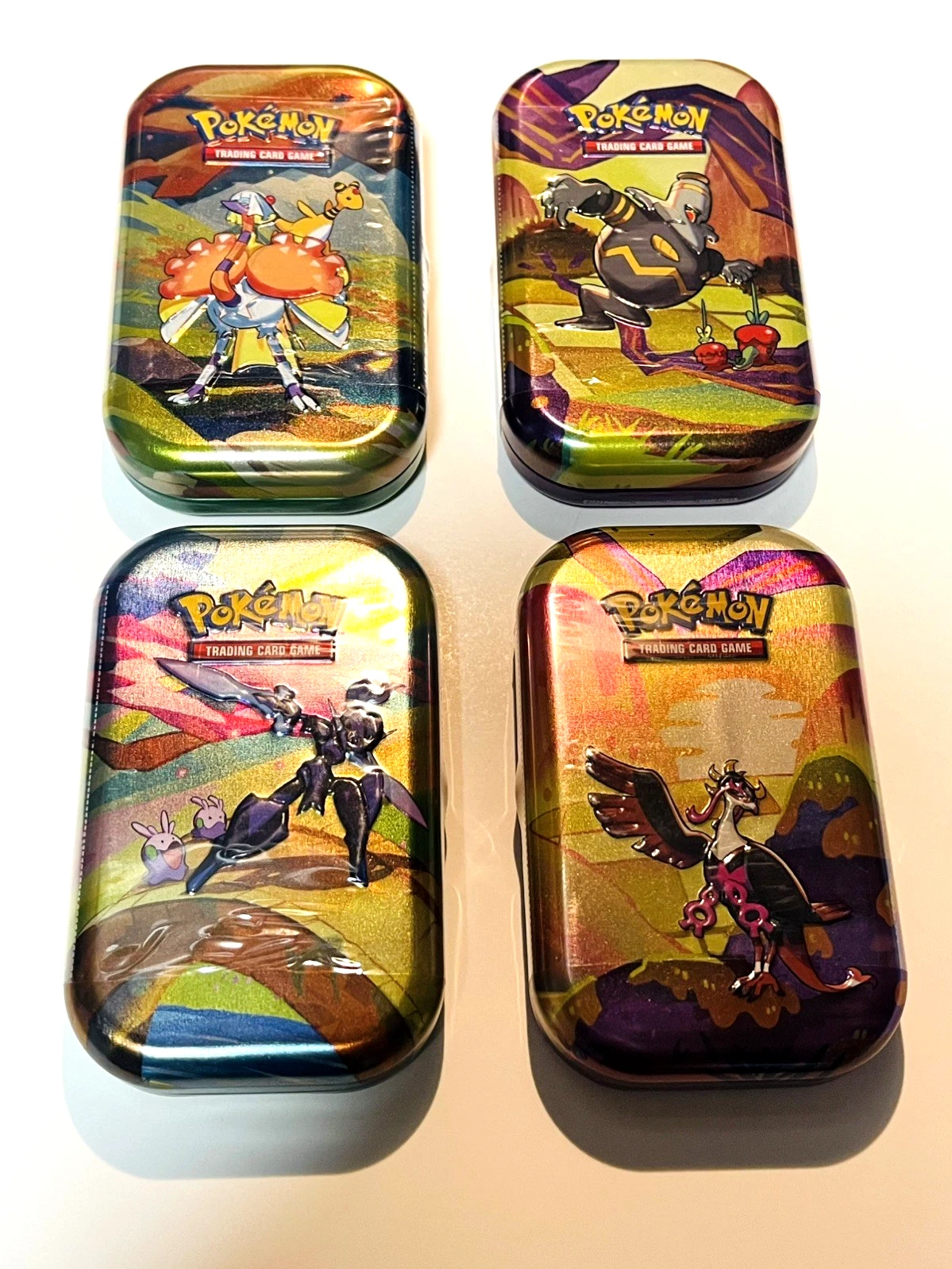 Shrouded Fable Paldea Partners Mini Tin Tin