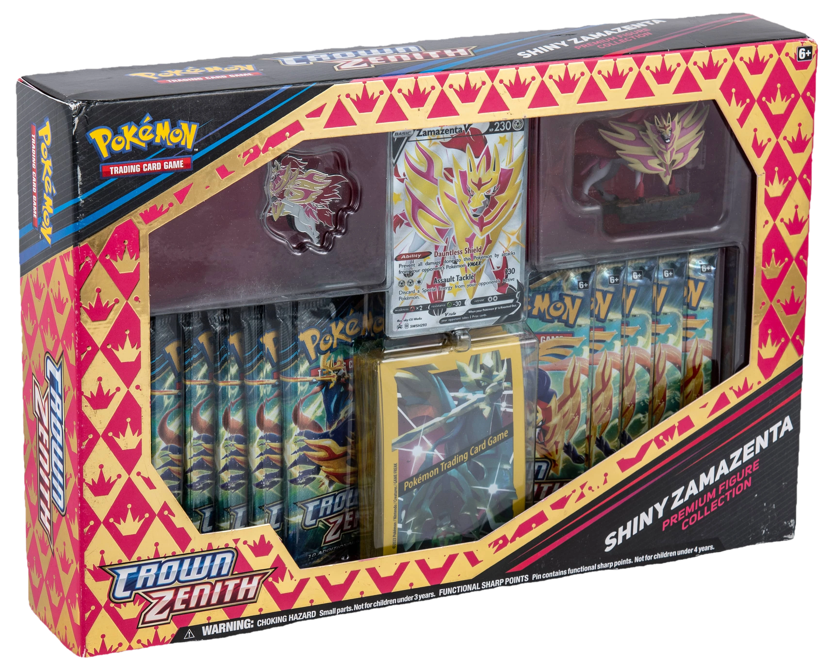 Crown Zenith Shiny Zamazenta Premium Figure Collection Collection Box