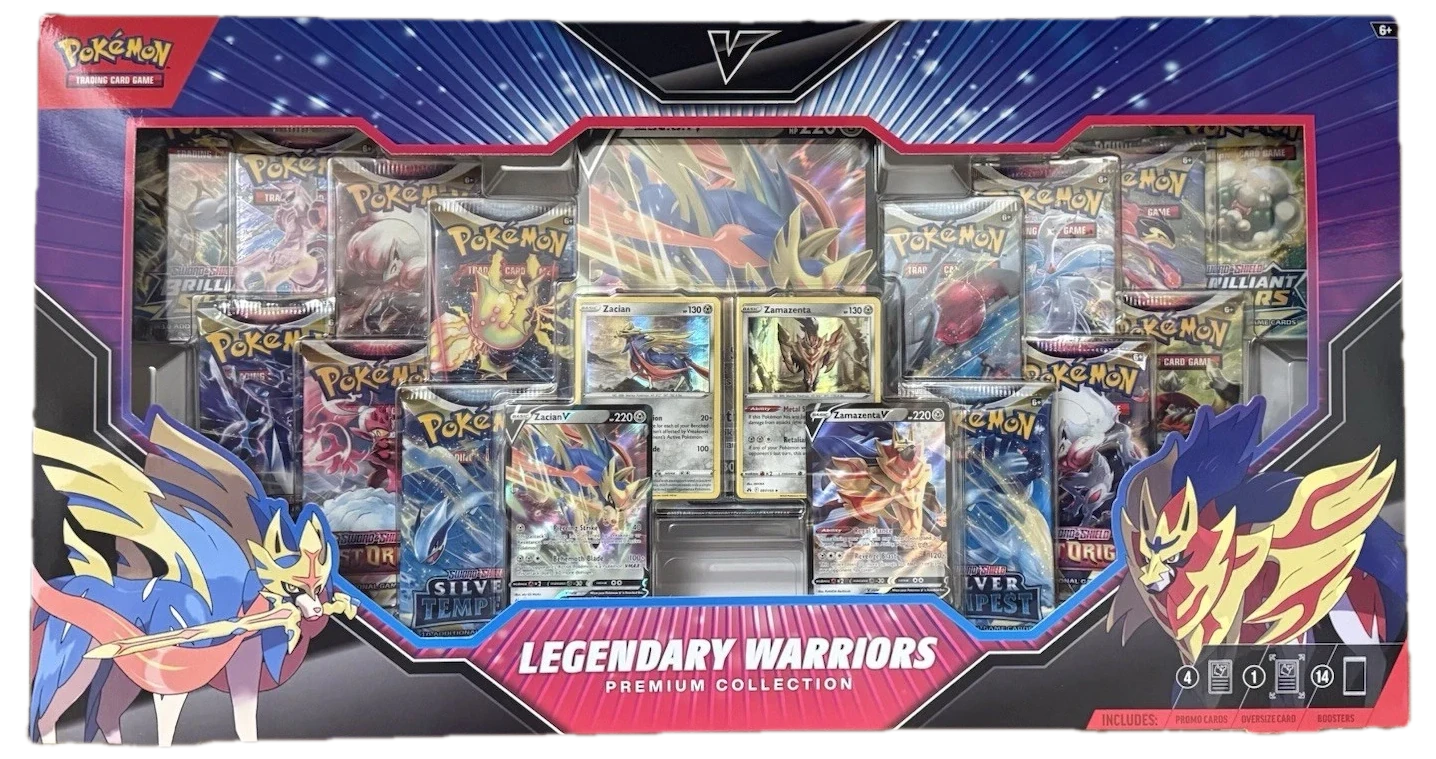 Legendary Warriors Premium Collection Collection Box