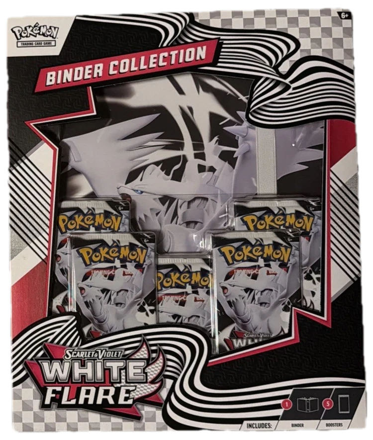 Black Bolt & White Flare Binder Collection Collection Box