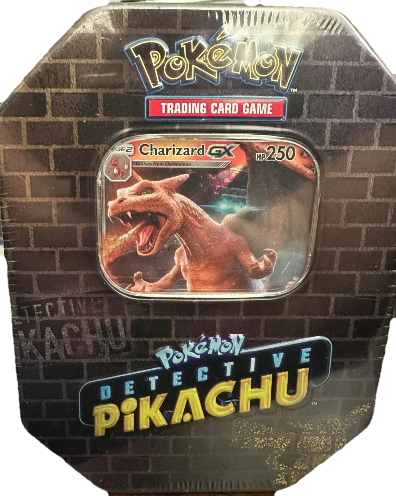 Detective Pikachu Charizard Tin Tin