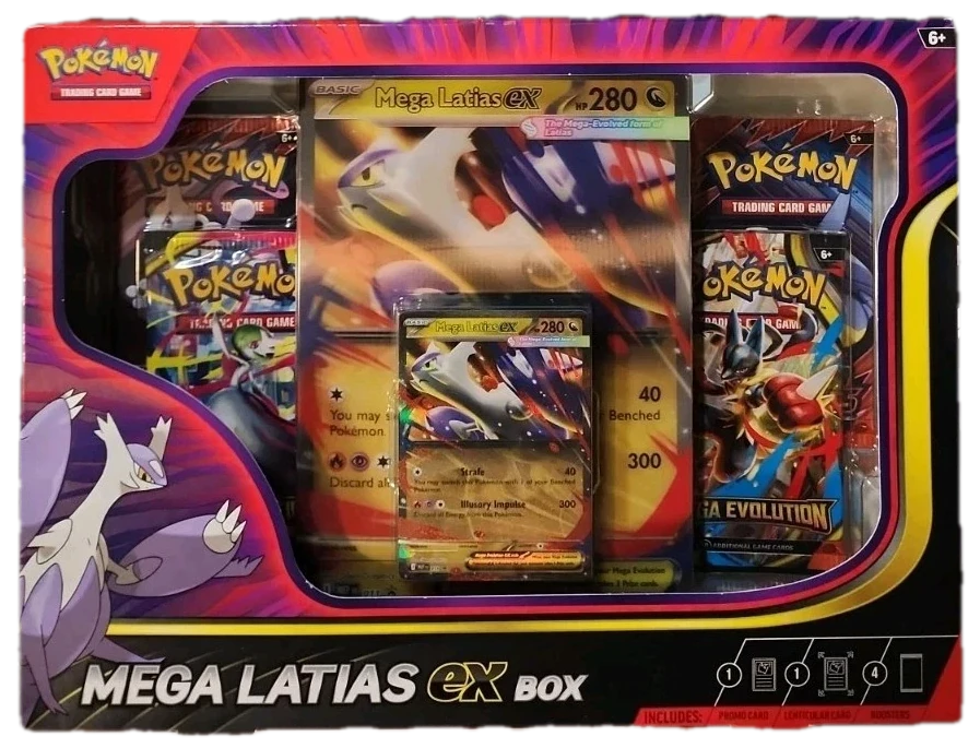 Mega Kangaskhan Box And Mega Latias Box Collection Box