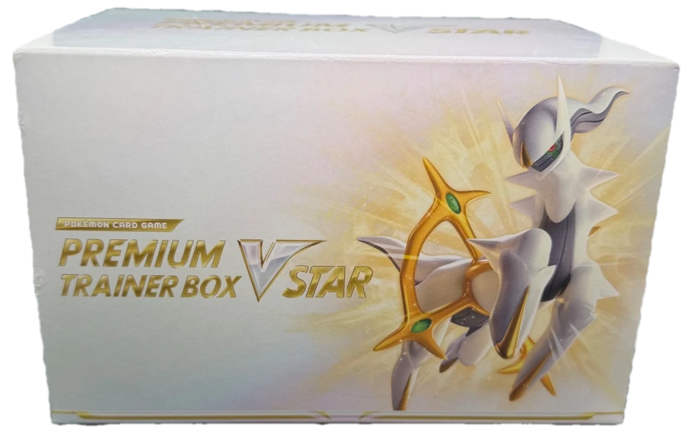 Sword & Shield Arceus Premium Trainer Box Collection Box