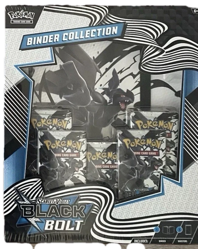 Black Boltwhite Flare Poster & Binder Collection Collection Box