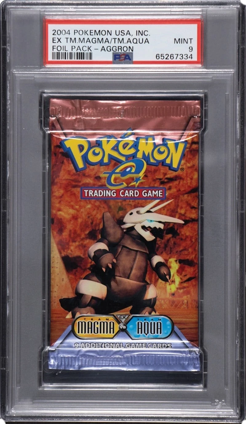 Ex Team Magma Vs Team Aqua Booster Pack