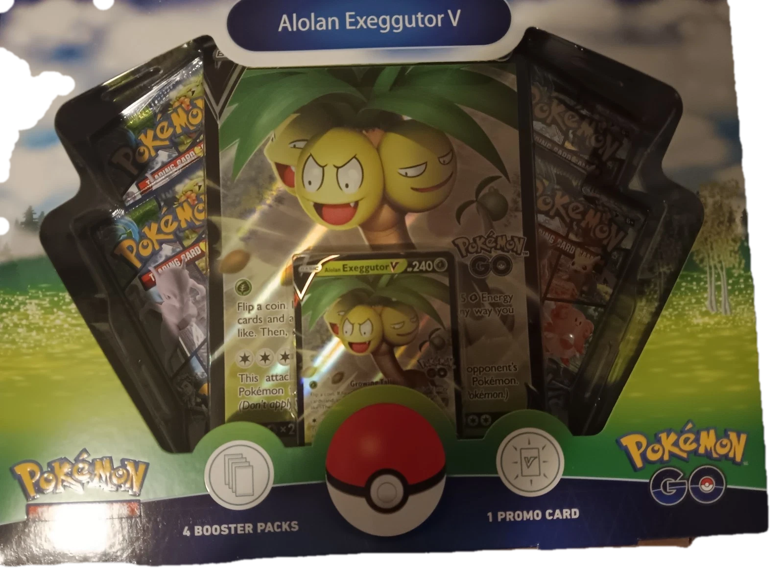 Pokemon Go Alolan Exeggutor V Box Collection Box