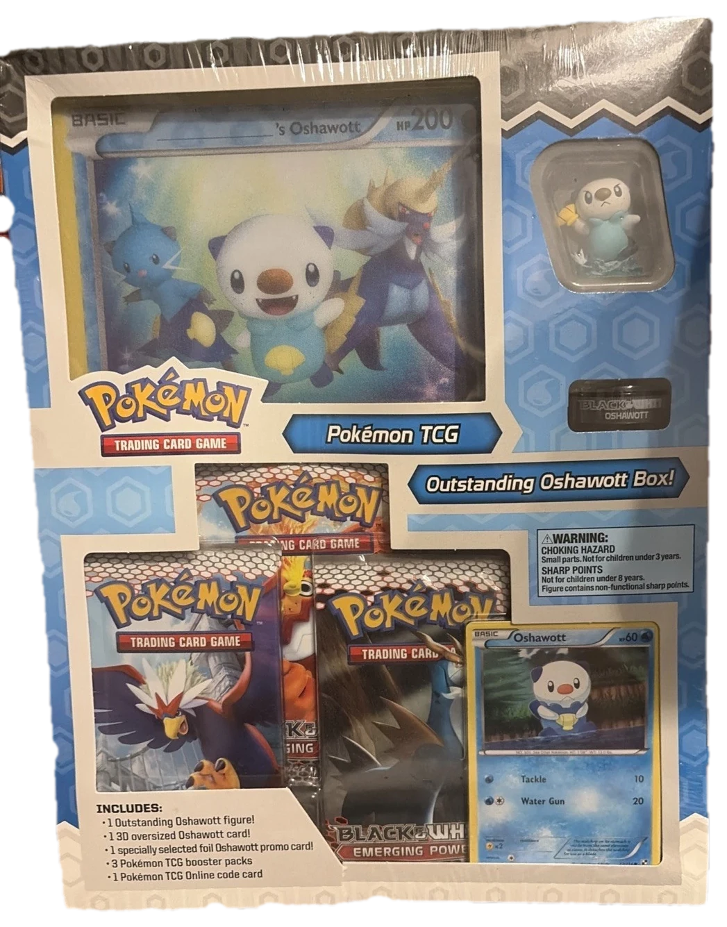 Black & White Outstanding Oshawott Box Collection Box