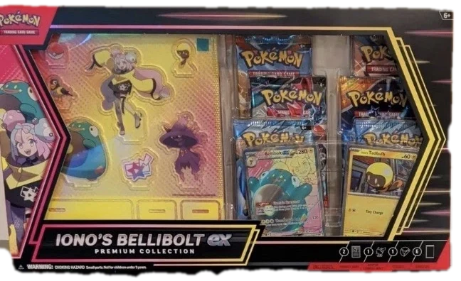 Journey Together Ionos Bellibolt Premium Collection And Hops Zacian Box Collection Box