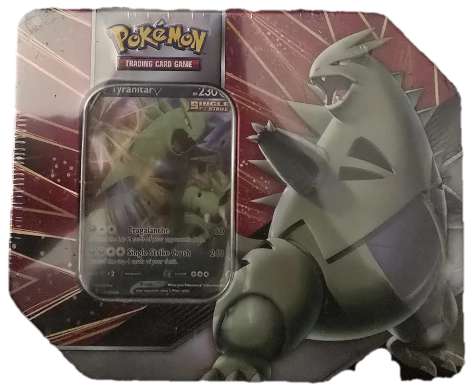 Evolving Skies Empoleon V And Tyranitar V Strikers Tins Tin