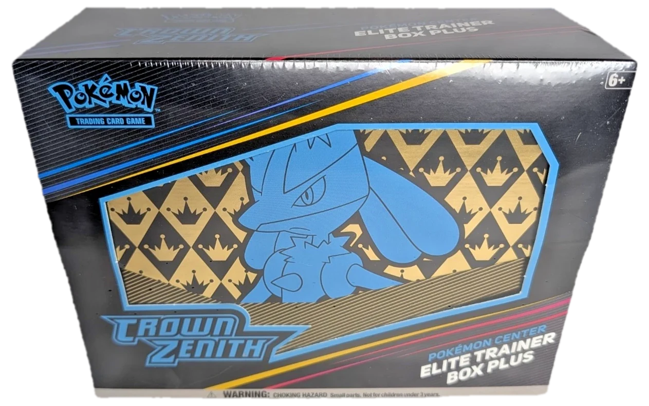 Crown Zenith Pokemon Center Elite Trainer Box Plus Collection Box