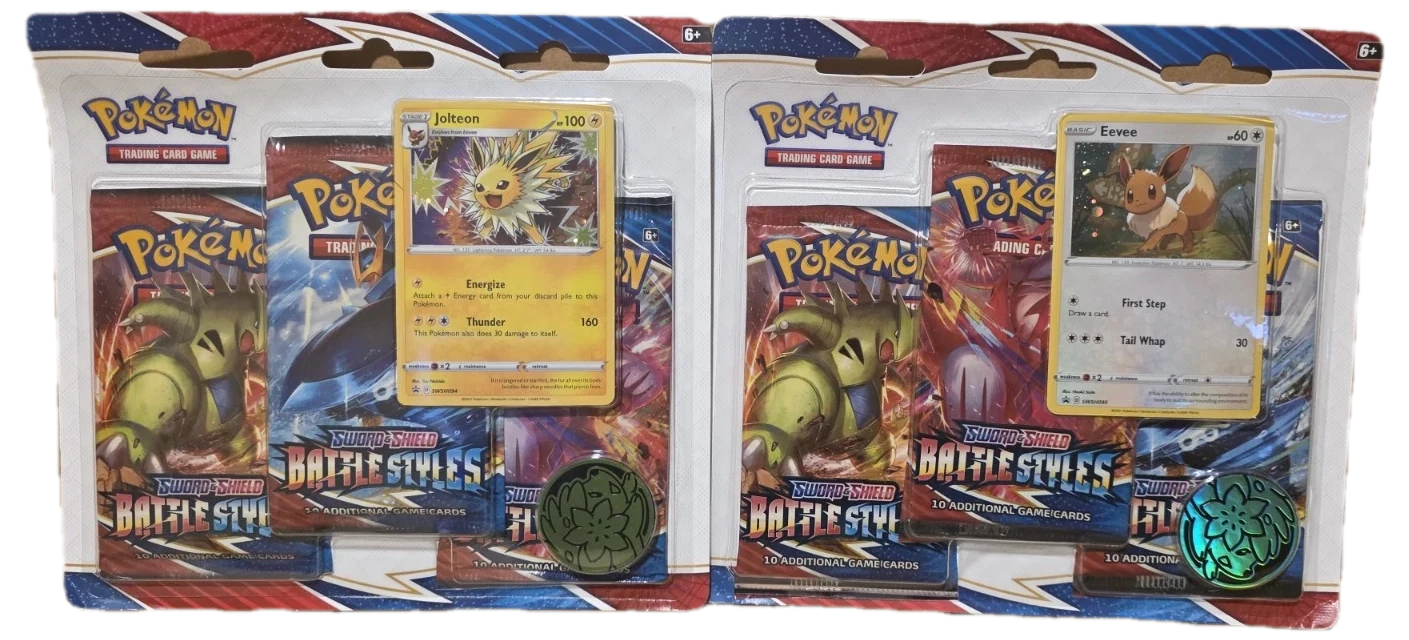 Battle Styles 3 Pack Blister Multipack
