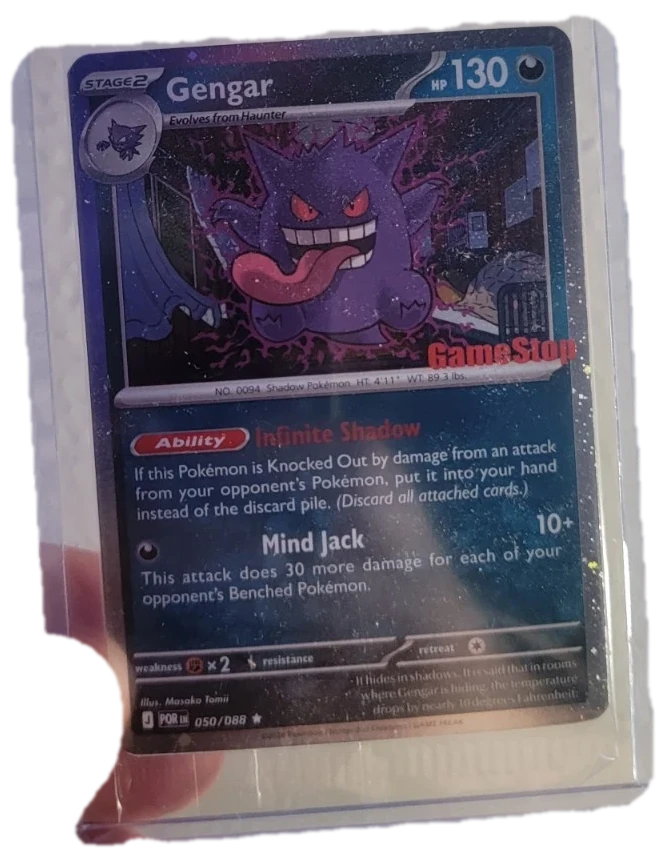 Black & White Gengar Gamestop Promo 95/119 Sealed Promo Card