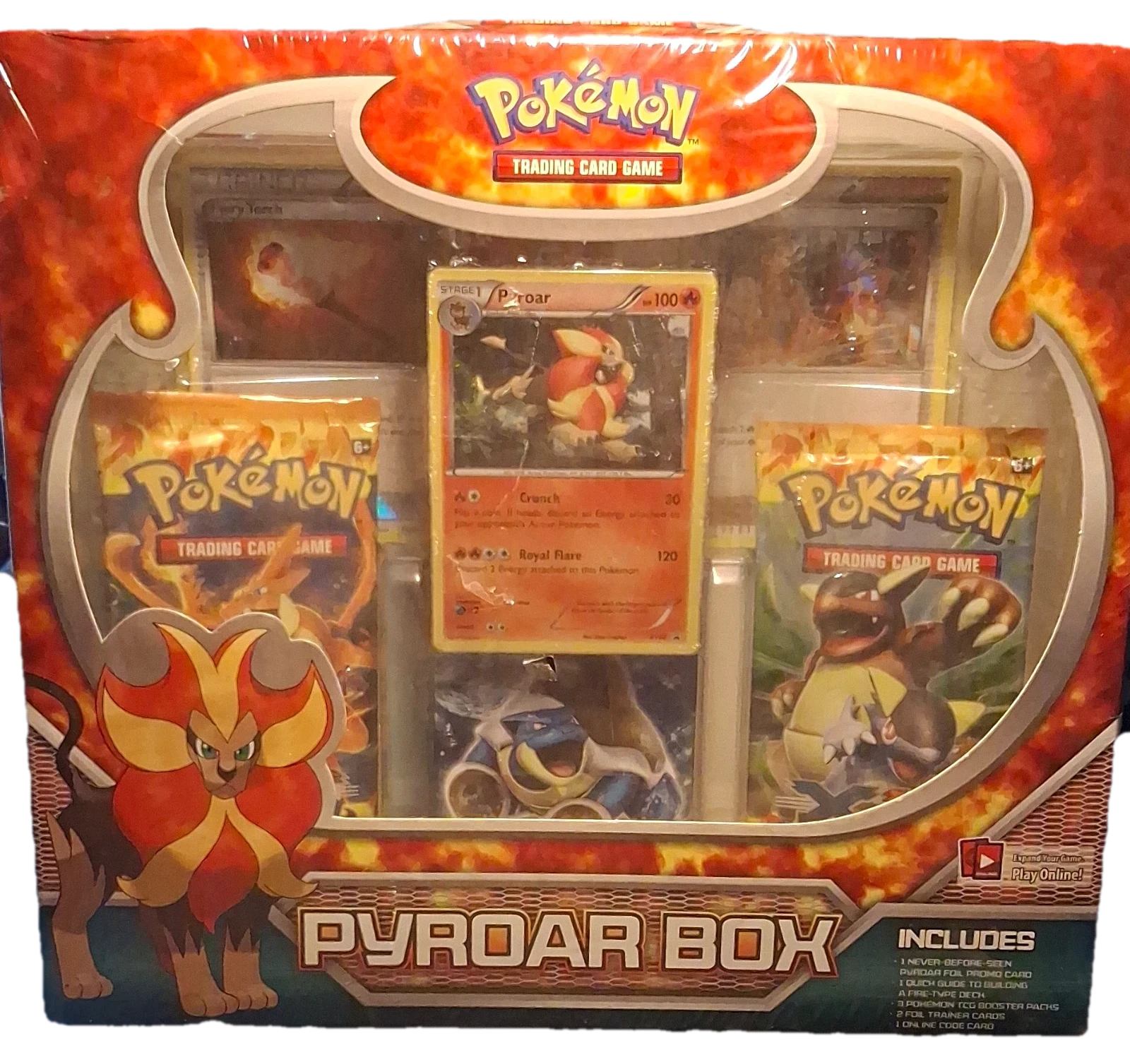 Flashfire Pyroar Box Collection Box