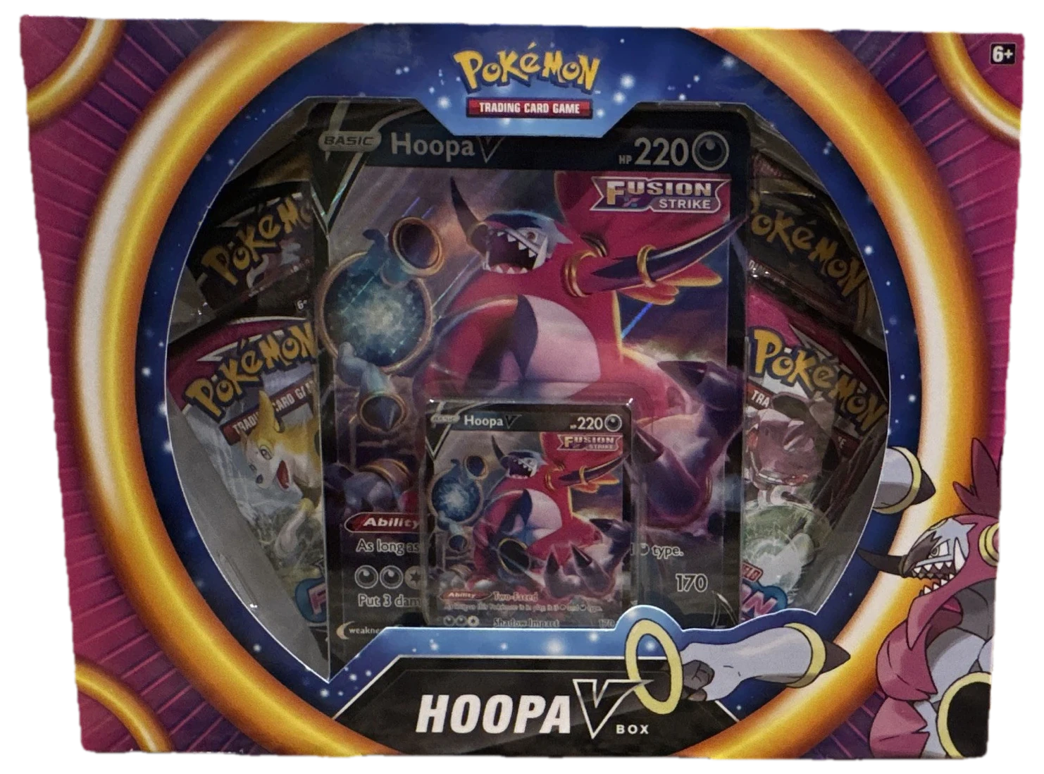 Evolving Skies Hoopa V Box Collection Box