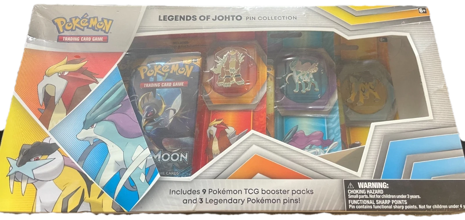 Legends Of Johto Pin Collection Collection Box