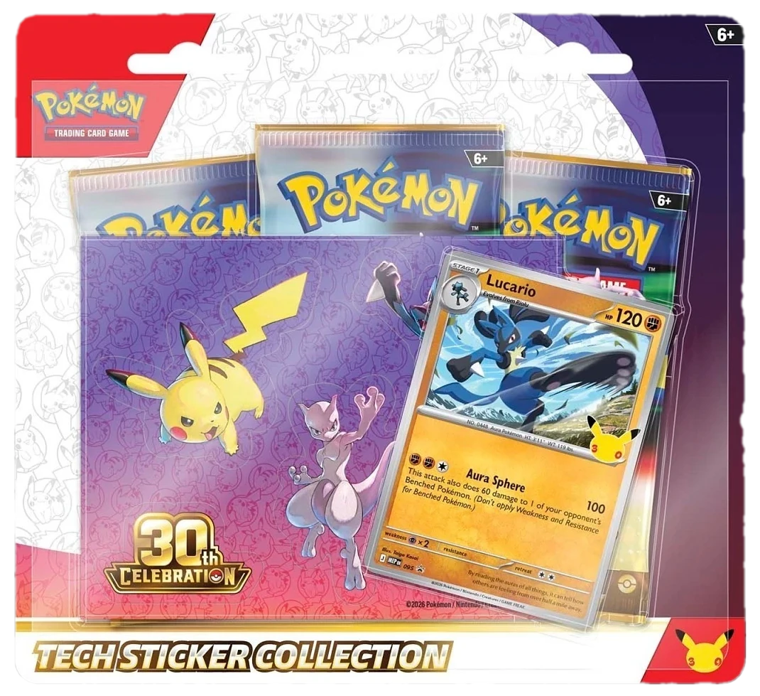 30th Anniversary Celebration Tech Sticker Collection Collection Box