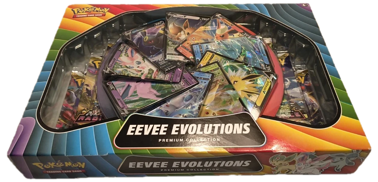 Eevee Evolutions Premium Collection Collection Box