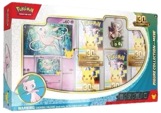 30th Anniversary Celebrations Figure Collection Mew Collection Box