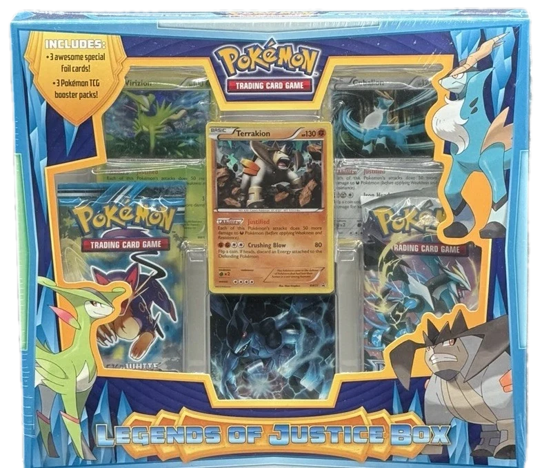 Pokemon Black & White Legends Of Justice Box Collection Box