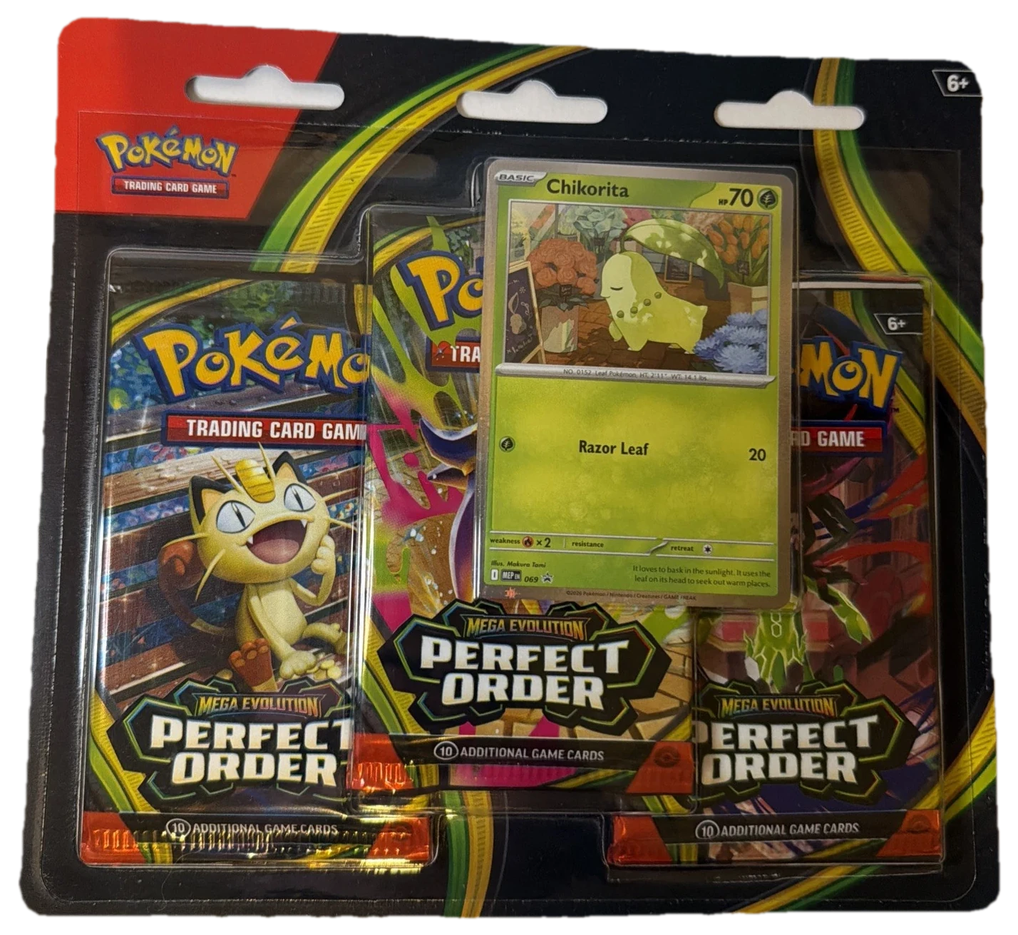 Mega Evolution Perfect Order Booster Box Blister Multipack