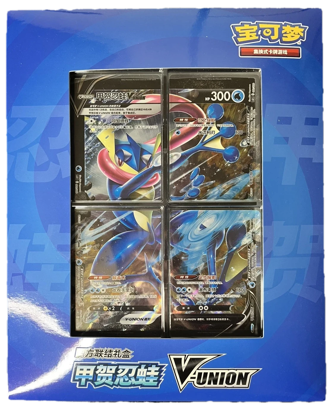 Greninja V Union Gift Box Collection Box