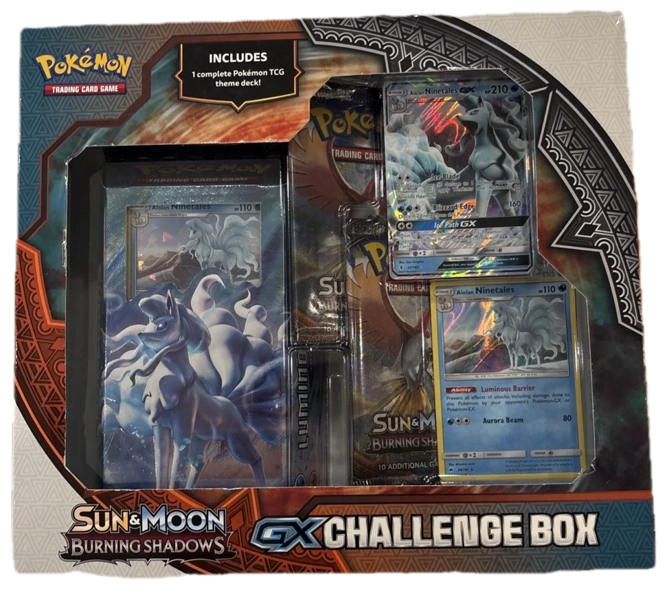 Burning Shadows Challenge Box Collection Box