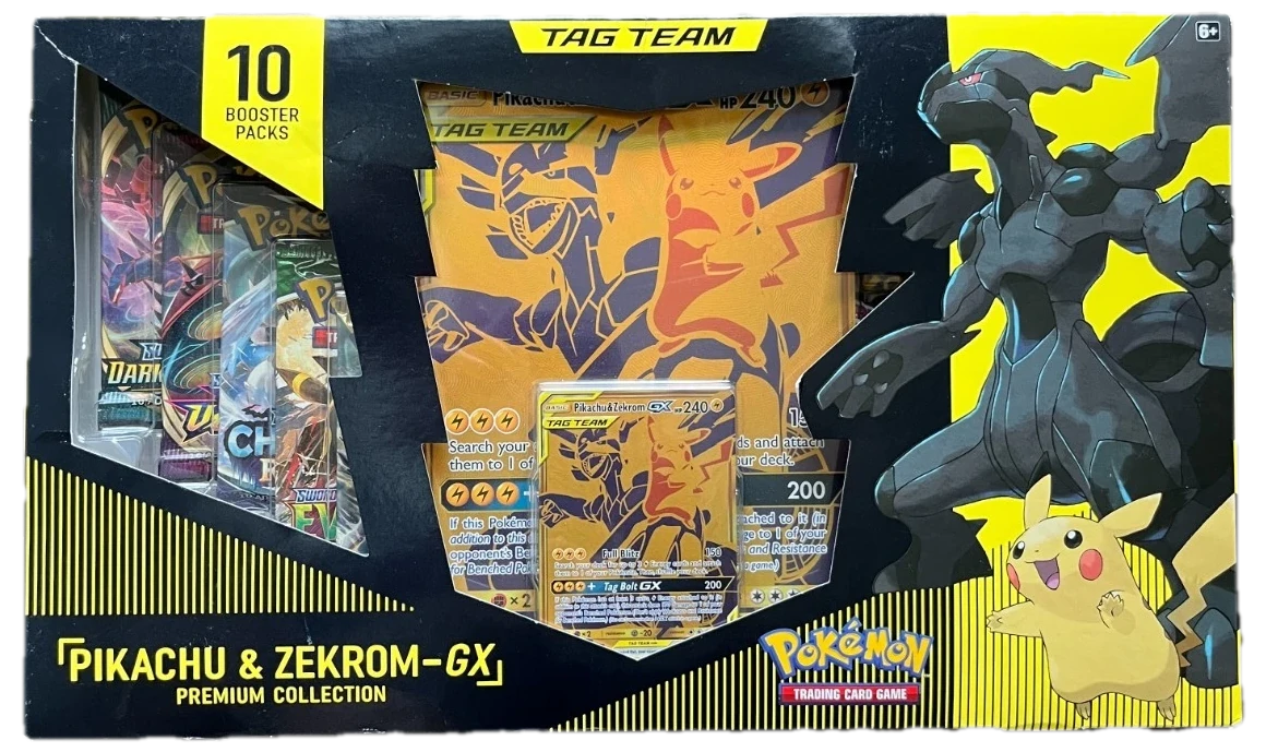 Tag Team Pikachu & Zekrom Premium Collection Collection Box