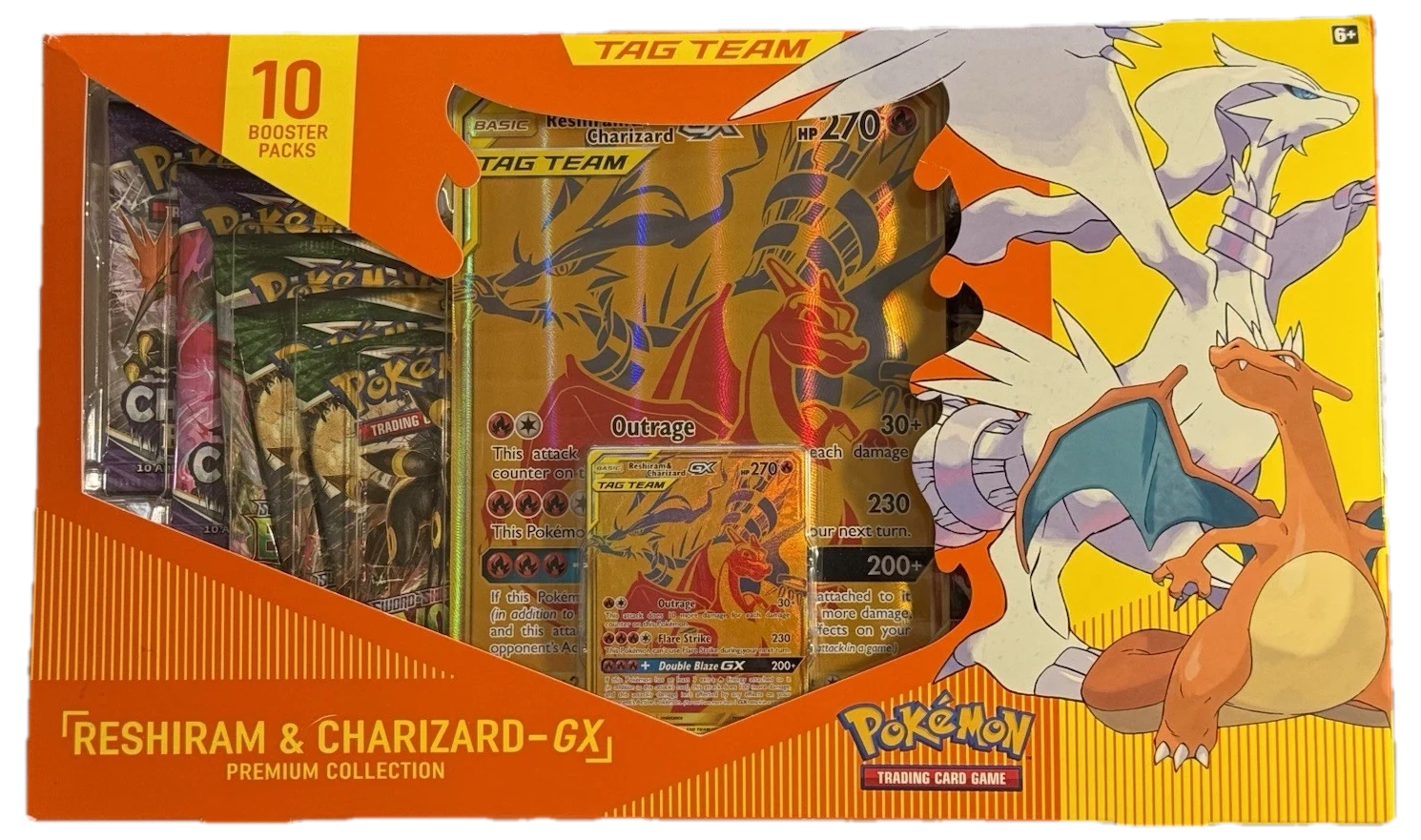 Tag Team Reshiram & Charizard Premium Collection Collection Box
