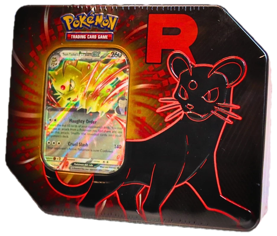 Team Rocket Tin Persian Tin