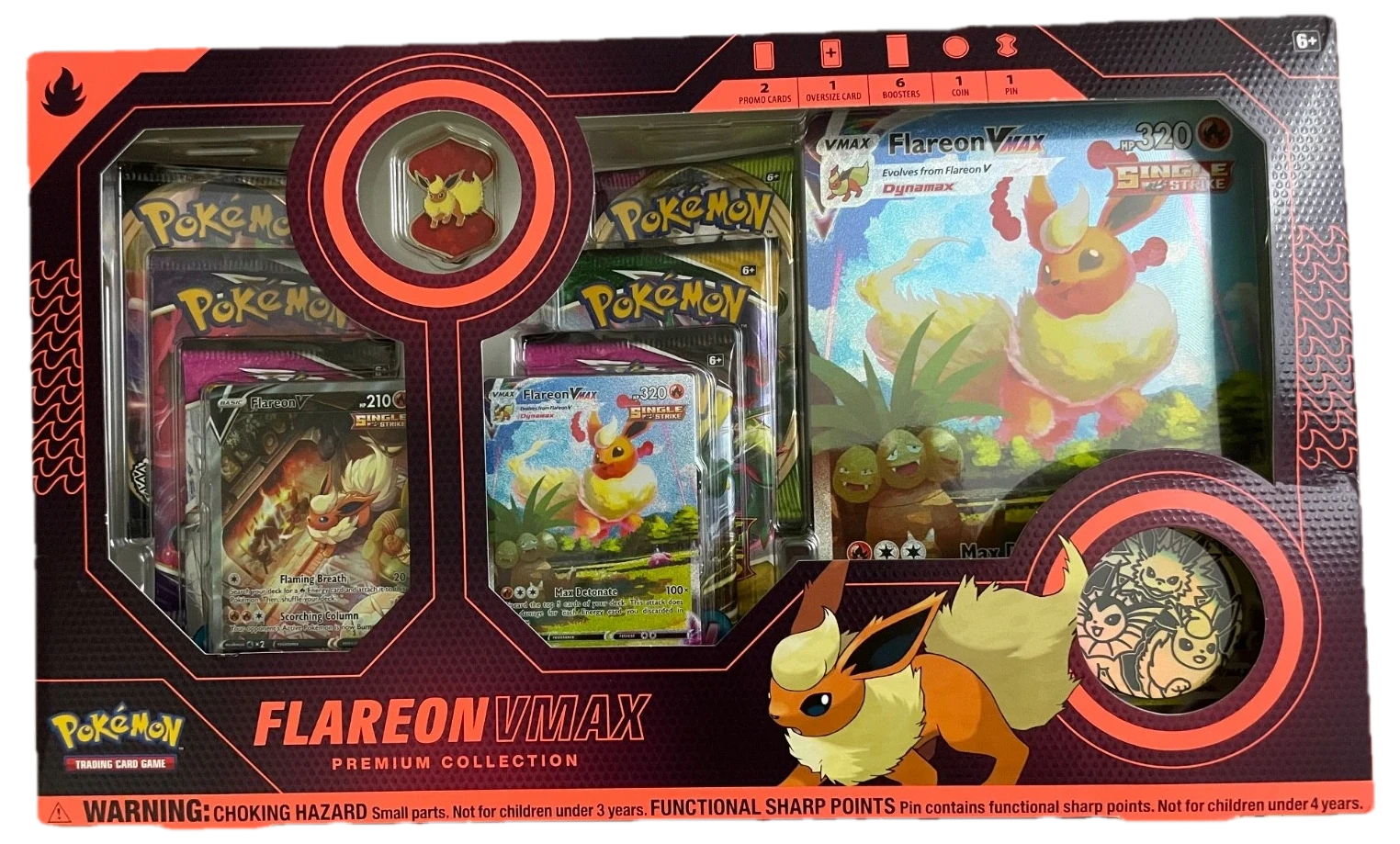 Single Strike Flareon Premium Collection Collection Box
