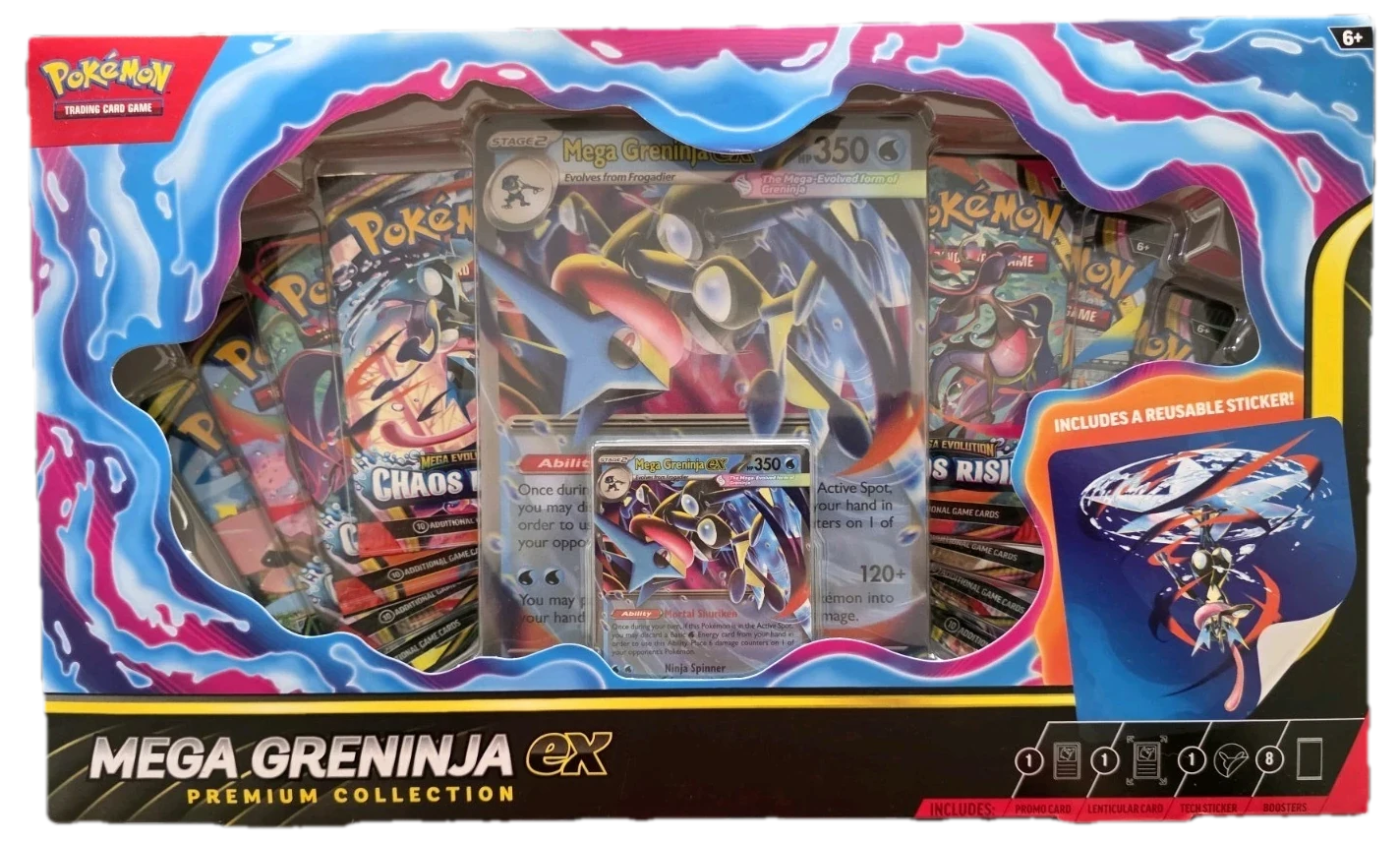 Chaos Evolution Mega Greninja Premium Collection Collection Box
