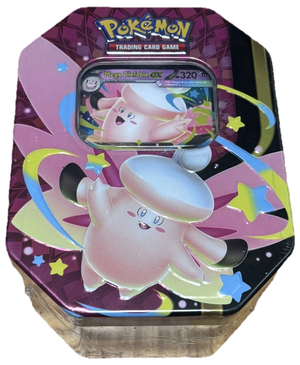 Mega Evolution Mega Moonlit Clefable Tin