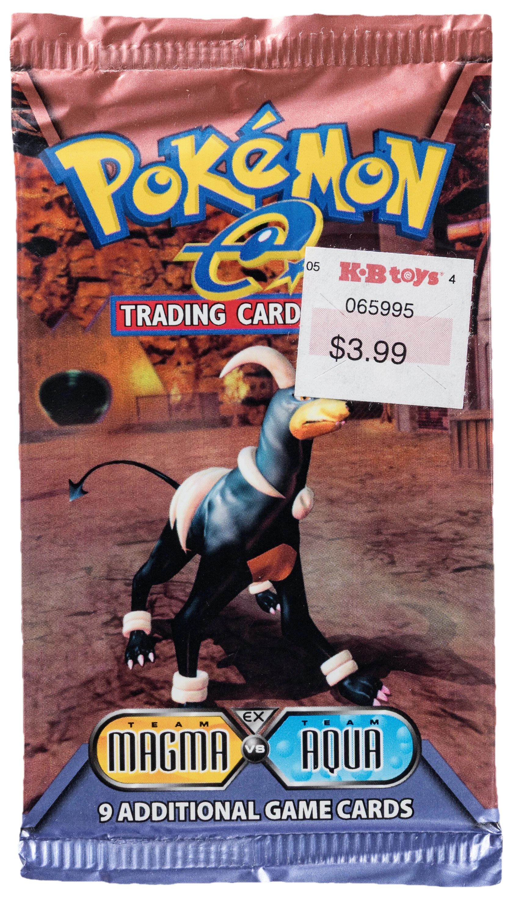 Team Magma Vs Team Aqua Booster Pack
