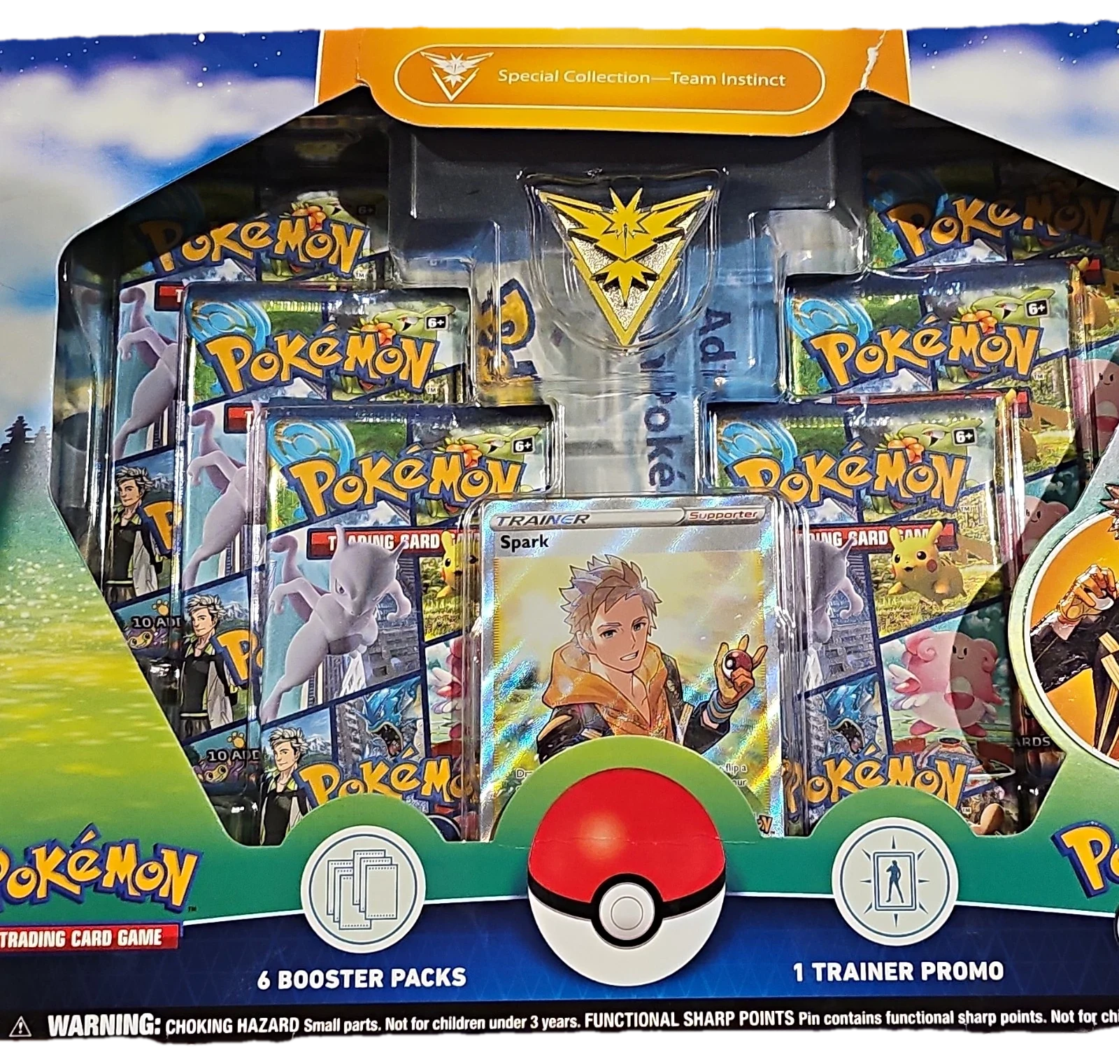 Pokemon Go Go Team Instinct Special Collection Collection Box