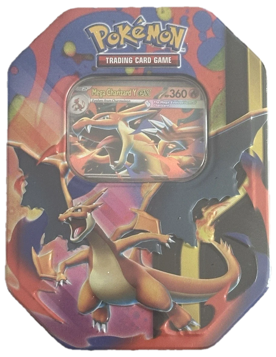 Mega Evolution Charizard Y Tin Tin