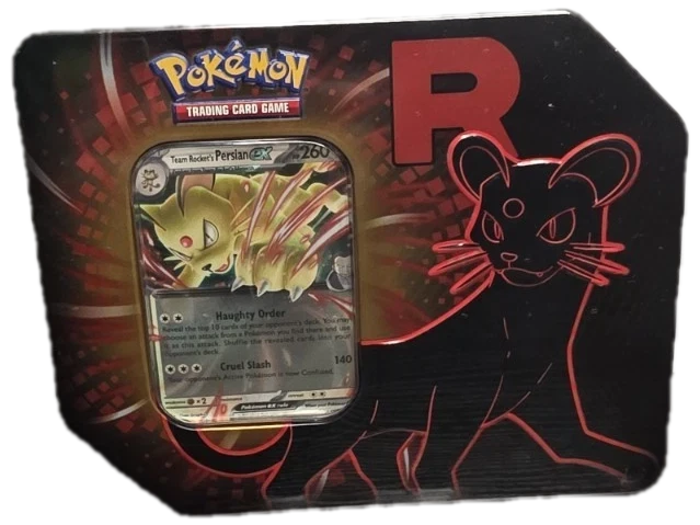 Team Rocket Persian Destined Rivals Tin Tin