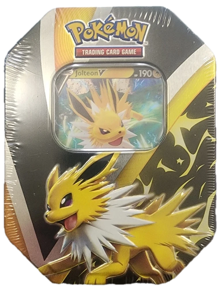Jolteon V Eevee Evolutions Tin Tin
