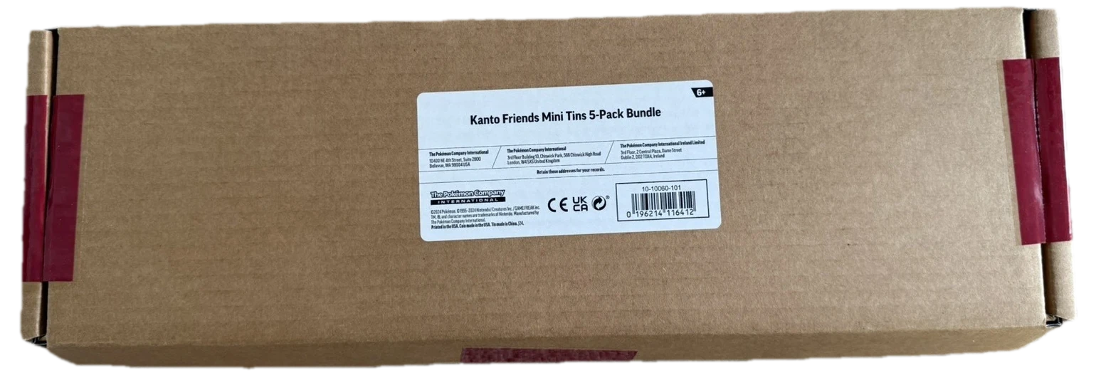 Kanto Friends Mini Tin Bundle Bundle